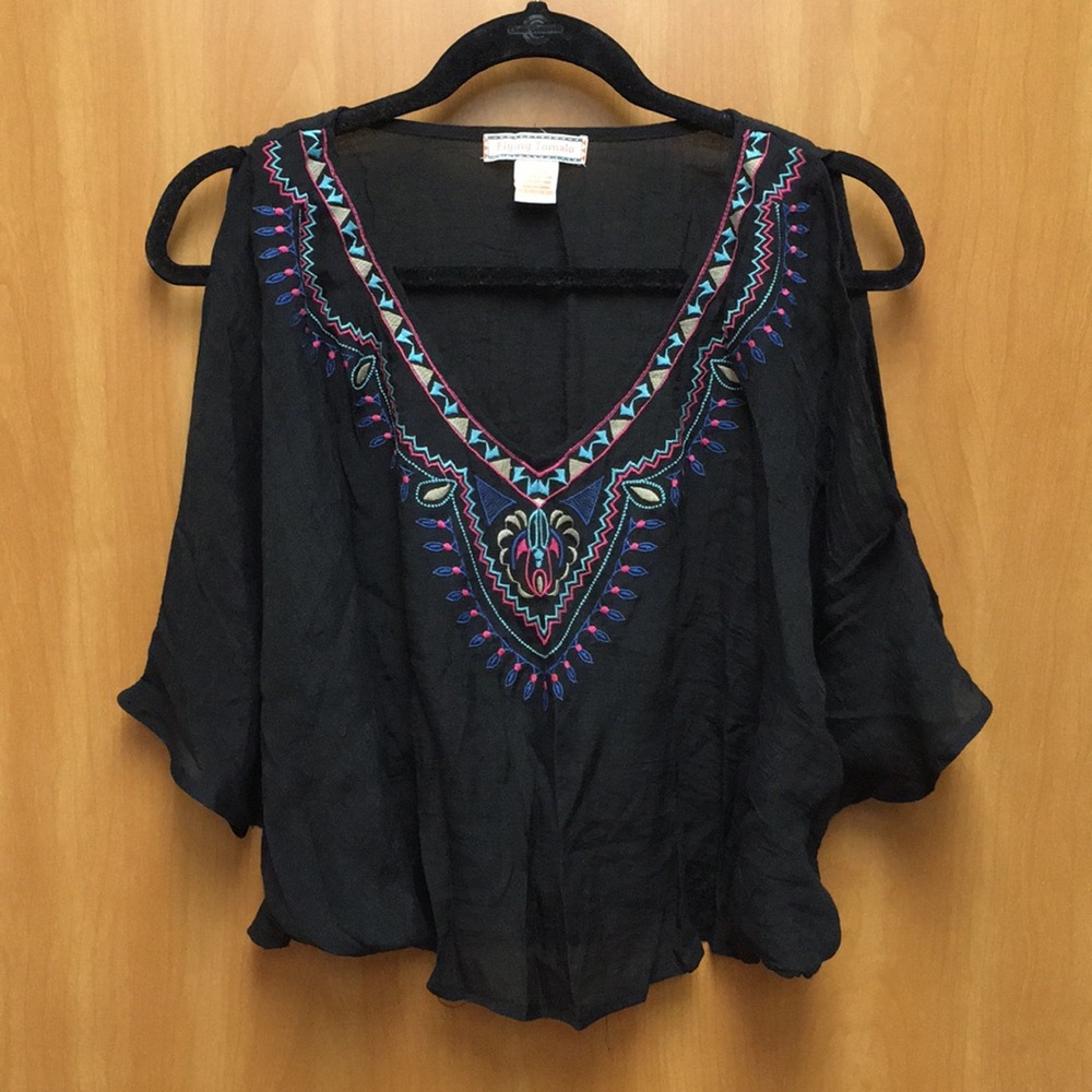Flowing patterned Blouse